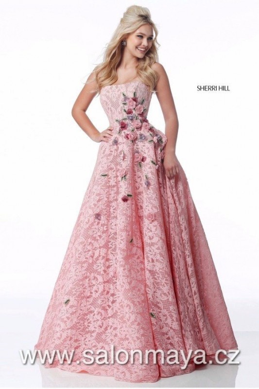 Sherri Hill 51929 - VÝPRODEJ 3500 Kč sherrihill-51929-blush-1-Dress.jpg-600.jpg