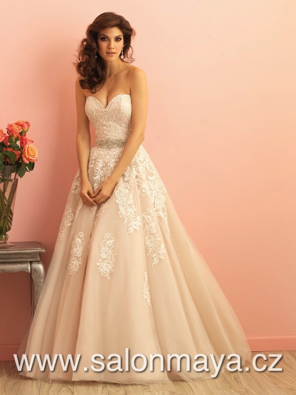 Allure Bridals - Romance 2858 VÝPRODEJ - 4900 KČ