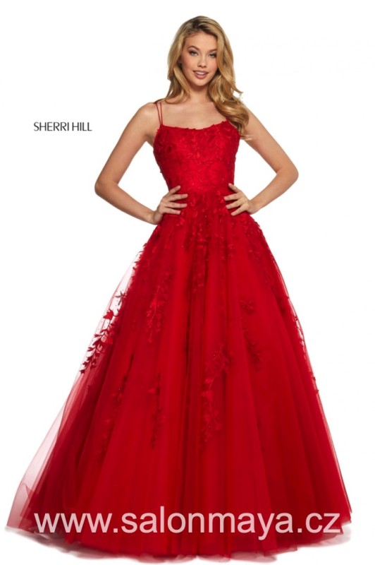 Sherri Hill 53116 VÝPRODEJ 6900 KČ Sherri-Hill-53116-red-44758_barva.jpg