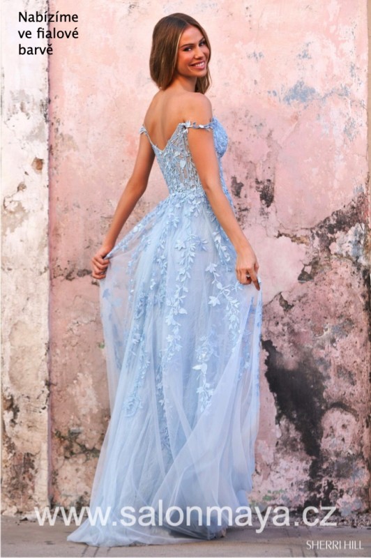 Sherri Hill 54938 VÝPRODEJ 6900 KČ Sherri-Hill-54938-llilac-2.jpg