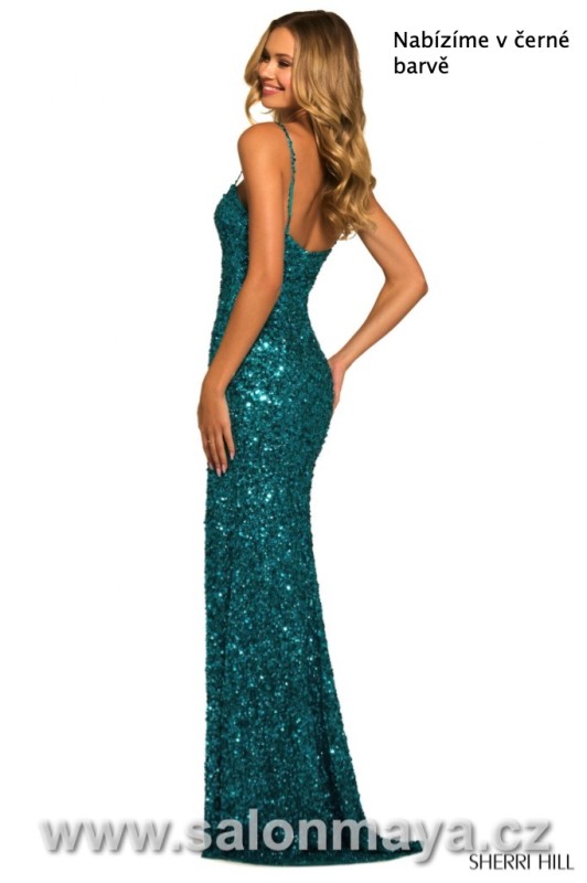 Sherri Hill 55432 - VÝPRODEJ 5900 KČ Sherri-Hill-55432-jade-51652color.jpg